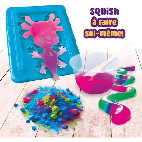Pocket axolotl - kit scientifique - slumi science - composants magiques, expérience amusante MULTICOLORE 2 - vertbaudet enfant 