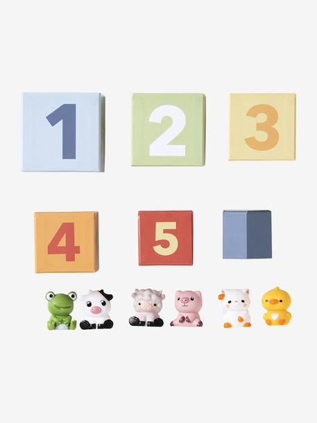 Tour de cubes avec marionnettes à doigts vert 2 - vertbaudet enfant 
