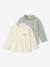 Lot de 2 T-shirts col roulé marine+vanille 7 - vertbaudet enfant 
