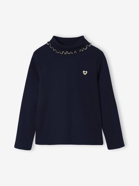 Lot de 2 sous-pulls en côtes fille écru 3 - vertbaudet enfant 