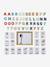 Ardoise d'apprentissage des lettres en bois FSC® blanc 2 - vertbaudet enfant 