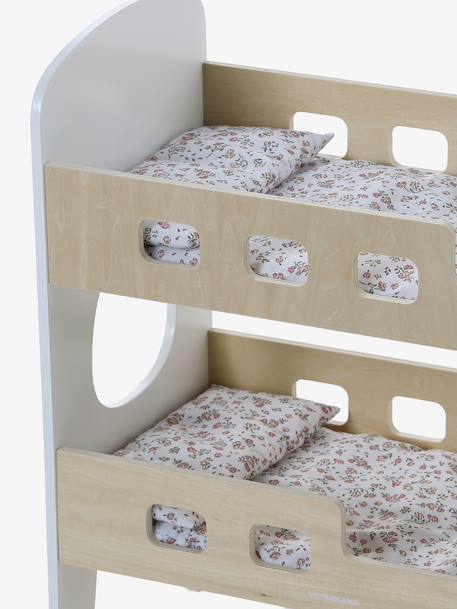 Lit superposé poupon en bois FSC® blanc 6 - vertbaudet enfant 
