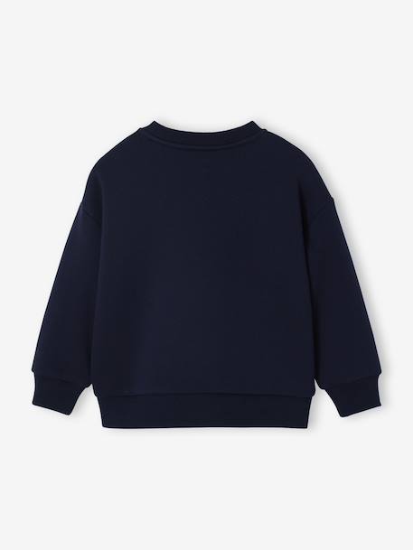Sweat garçon noël motif ours marine 3 - vertbaudet enfant 