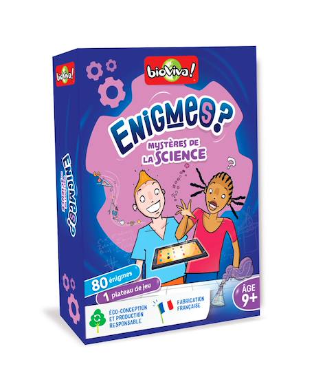Jeu de cartes - enigmes -  mystères science -  fabriqué en france MULTICOLORE 1 - vertbaudet enfant 