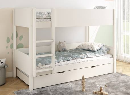 Tiroir pour lit superposé june Blanc 2 - vertbaudet enfant 