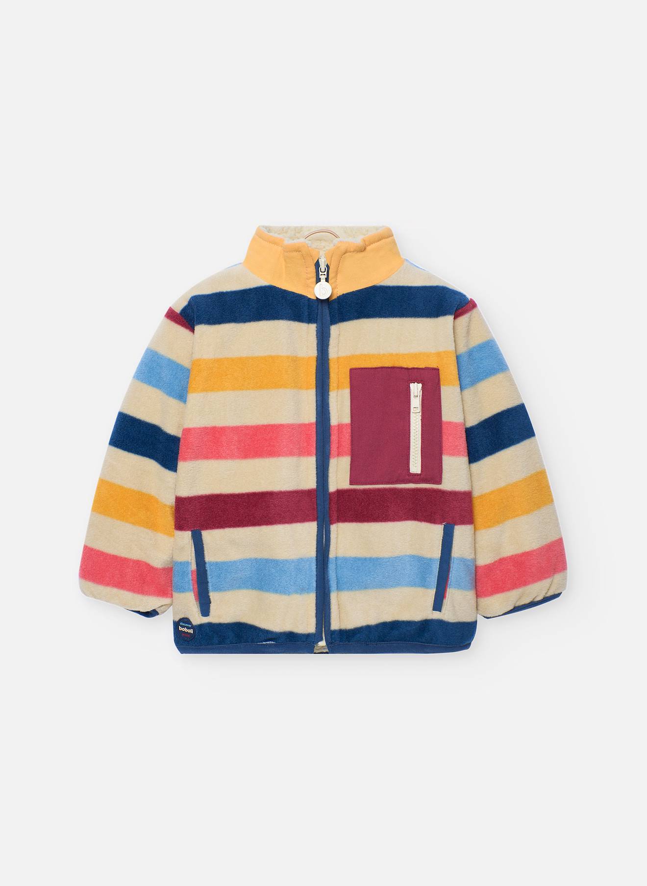Veste Polaire Garçon Vertbaudet - Capuche, Poches Zippées, Intérieur Doublé, Pour Sport Intérieur - 5