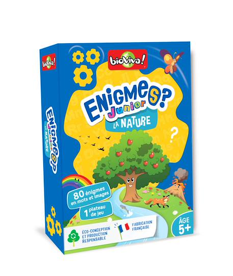 Jeu de cartes - enigmes junior -  nature -  fabriqué en france MULTICOLORE 1 - vertbaudet enfant 