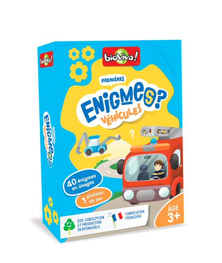 Jeu de cartes - mes 1ères enigmes -  véhicules -  fabriqué en france MULTICOLORE 1 - vertbaudet enfant 