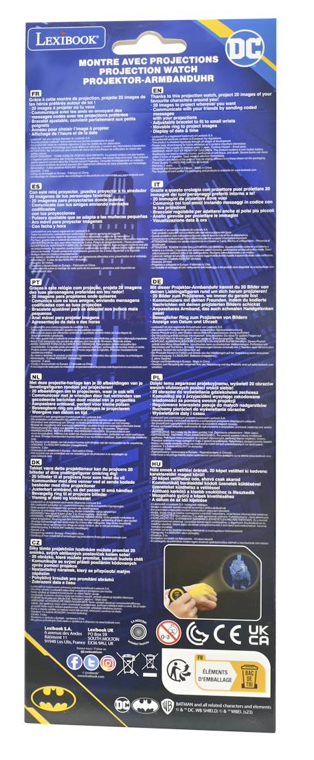 Montre digitale avec projection batman Bleu 3 - vertbaudet enfant 