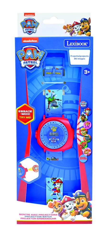 Montre digitale avec projection pat' patrouille Bleu 4 - vertbaudet enfant 