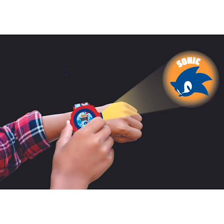 Montre digitale avec projection sonic Bleu 4 - vertbaudet enfant 