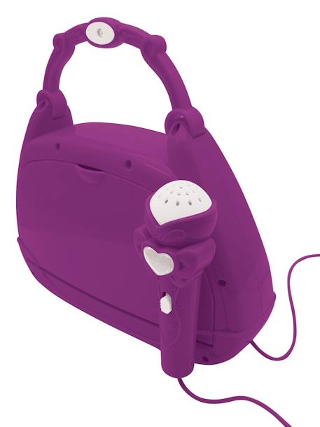 Sac à main enceinte musicale avec micro reine des neiges Violet 5 - vertbaudet enfant 