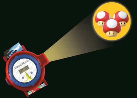Montre digitale avec projection mario kart Rouge 5 - vertbaudet enfant 
