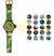 Montre digitale avec projection dinosaures Vert 1 - vertbaudet enfant 