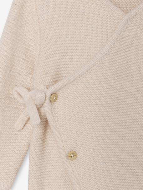 Ensemble naissance combinaison + doudou beige chiné 3 - vertbaudet enfant 