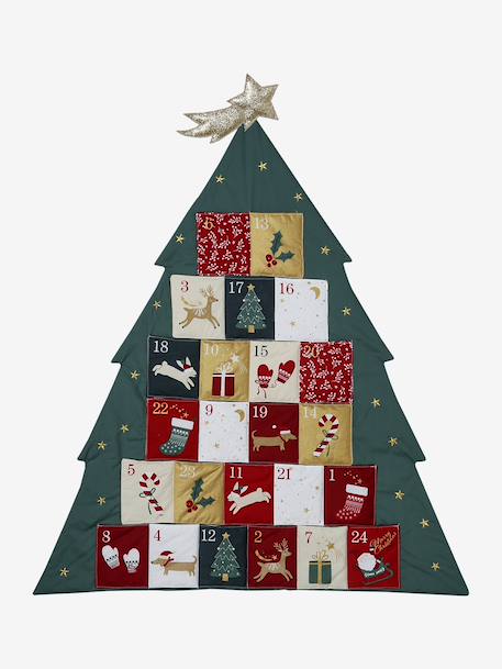 Calendrier de l'avent Sapin vert 2 - vertbaudet enfant 