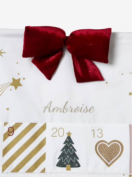 Calendrier de l'avent en tissu FESTON beige doré 4 - vertbaudet enfant 