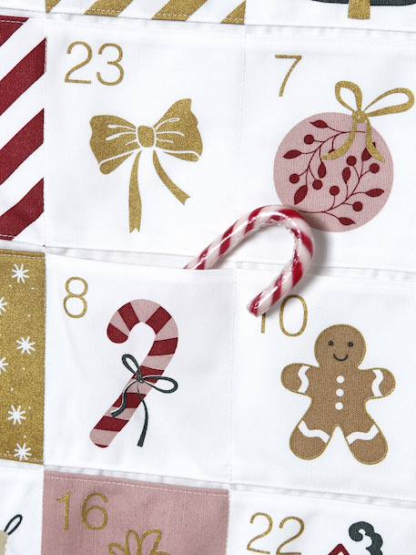 Calendrier de l'avent en tissu FESTON beige doré 5 - vertbaudet enfant 
