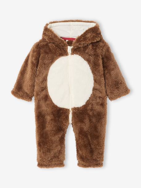 Surpyjama naissance renne noix de pécan 1 - vertbaudet enfant 