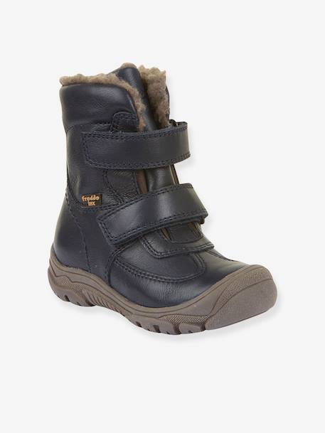 Boots garçon LINZ WOOL TEX HIGH Froddo bleu+bleu nuit+blush 2 - vertbaudet enfant 