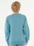 Sweat col rond Tropic Daze enfant bleu ciel 2 - vertbaudet enfant 