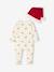 Ensemble bébé noël pyjama bonnet mixte capsule fratrie écru 4 - vertbaudet enfant 