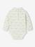 Lot de 2 bodies naissance en interlock 1 rayé + 1 uni beige 4 - vertbaudet enfant 