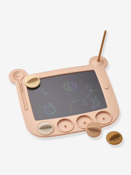 Vanzora tablette de dessin + tampons bleu+rose 4 - vertbaudet enfant 