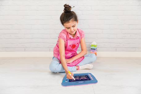 Ardoise électronique lumineuse néon stitch Bleu 5 - vertbaudet enfant 