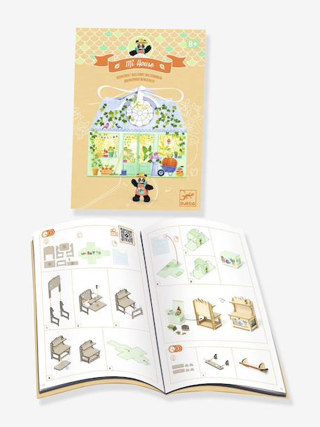 Kit créatif Mi house rose+rouge+vert 24 - vertbaudet enfant 
