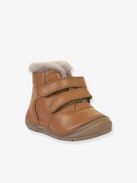 Boots garçon PAIX UP WINTER Froddo bleu+bleu nuit+caramel+vieux rose 3 - vertbaudet enfant 