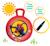 Balle sauteuse gonflable spiderman 45cm Rouge 2 - vertbaudet enfant 