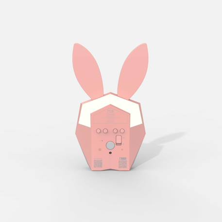 Réveil & Veilleuse Cutie Clock - aimanté, nomade Turquoise - MOB Bleu+Rose 9 - vertbaudet enfant 