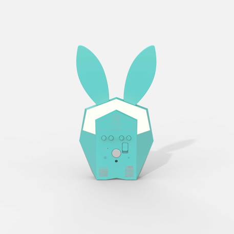 Réveil & Veilleuse Cutie Clock - aimanté, nomade Turquoise - MOB Bleu+Rose 4 - vertbaudet enfant 