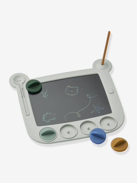 Vanzora tablette de dessin + tampons bleu+rose 2 - vertbaudet enfant 