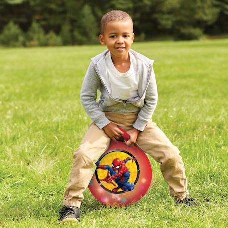 Balle sauteuse gonflable spiderman 45cm Rouge 6 - vertbaudet enfant 