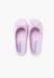 Ballerines pour fille  en toile avec ruban Blanc+Fucsia+Gris+Indigo+Mauve 26 - vertbaudet enfant 