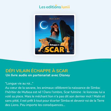 Pack 2 livres audio Disney interactifs pour enfants dès 5 ans - 14 scènes, 12 énigmes 1h19 d'écoute MULTICOLORE 2 - vertbaudet enfant 