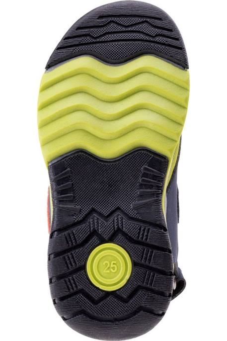 Sandales  betil Bleu sarcelle mat / vert citron 5 - vertbaudet enfant 