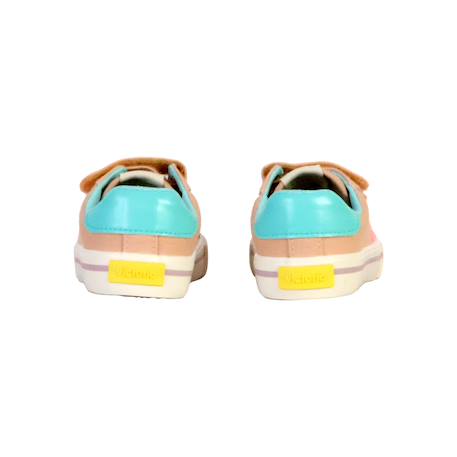Baskets basses  à scratch Rose 4 - vertbaudet enfant 