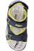 Sandales  betil Bleu sarcelle mat / vert citron 4 - vertbaudet enfant 