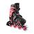 Rollers go skates taille m-l du 34 au 37 Noir-bleu+Noir-gris+Noir-rose 15 - vertbaudet enfant 