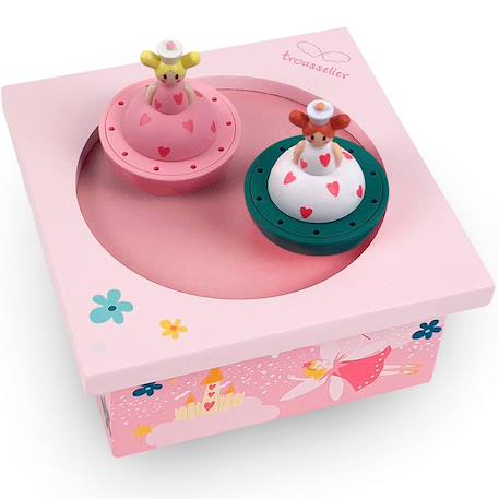 Boite à musique soeurs princesses Rose 4 - vertbaudet enfant 
