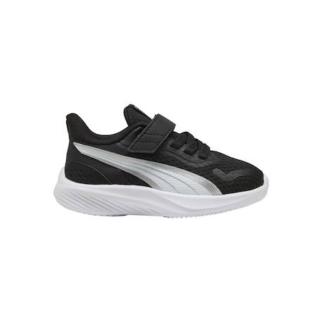 Baskets garçon pounce Noir+Noir blanc argent 7 - vertbaudet enfant 