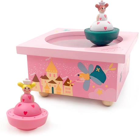 Boite à musique soeurs princesses Rose 2 - vertbaudet enfant 