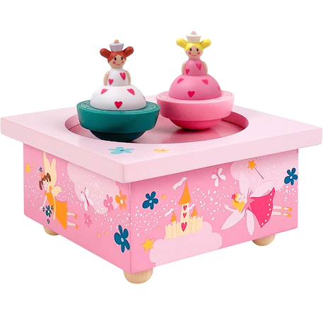 Boite à musique soeurs princesses Rose 5 - vertbaudet enfant 