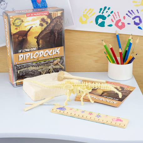 Kit paleo - diplodocus Marron 2 - vertbaudet enfant 