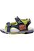 Sandales  betil Bleu sarcelle mat / vert citron 2 - vertbaudet enfant 