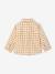 Chemise bébé vichy en velours caramel 3 - vertbaudet enfant 