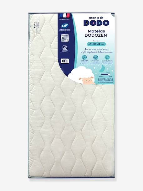 Matelas bébé ZEN housse 100% coton bio* blanc 1 - vertbaudet enfant 